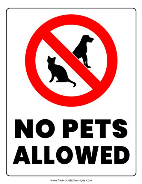 homes with no pet restrictions.